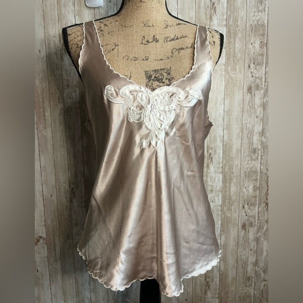 Lindsey Blake Silky Tank Top Undershirt Slip
